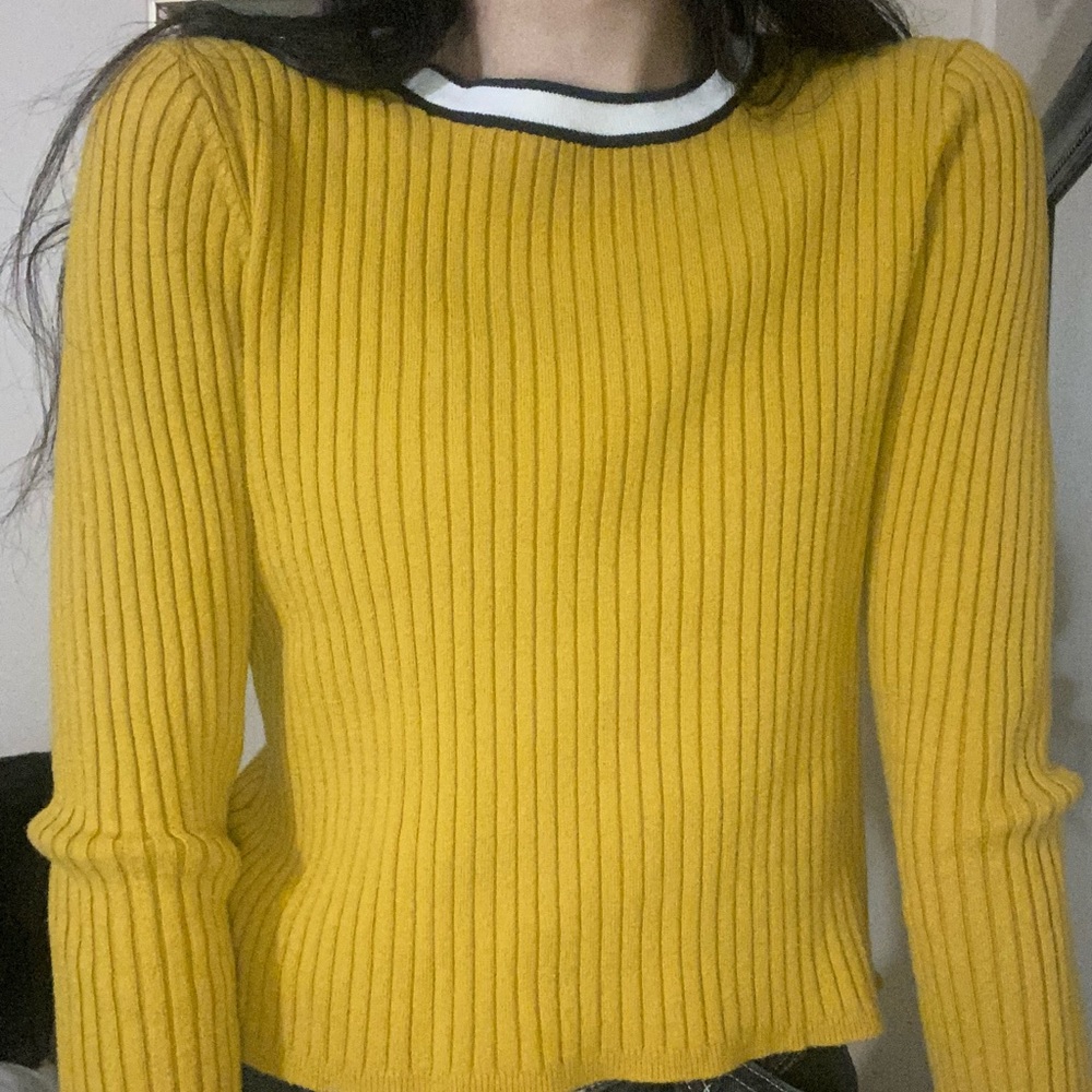 Mustard Yellow Long Sleeve Shirt
